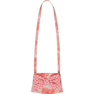 A DEE - Yuri Garden Party Rose Print Bag - Coral