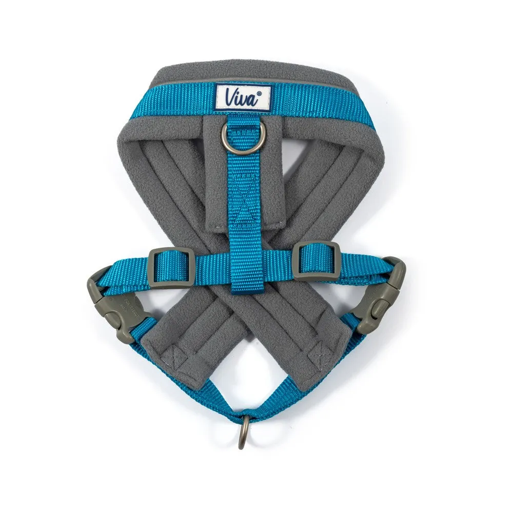 Ancol Viva Padded Harness Blue M 41-53cm