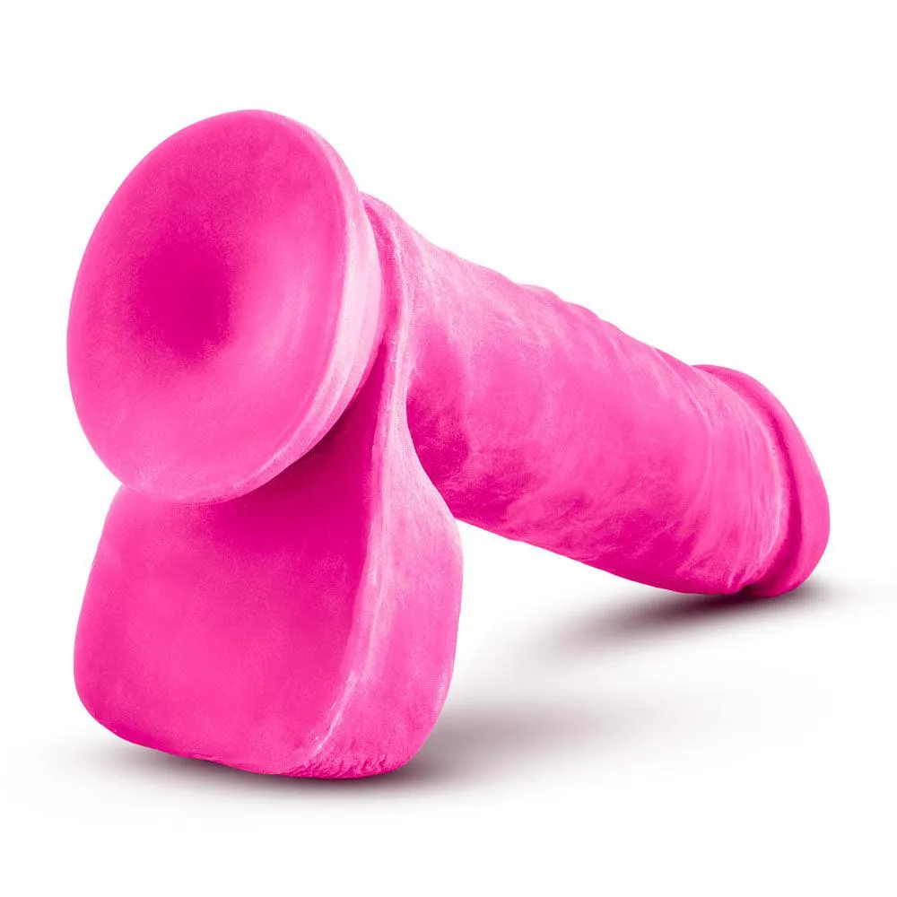 Au Natural - Bold - Hero - 8 Inch Dildo - Pink