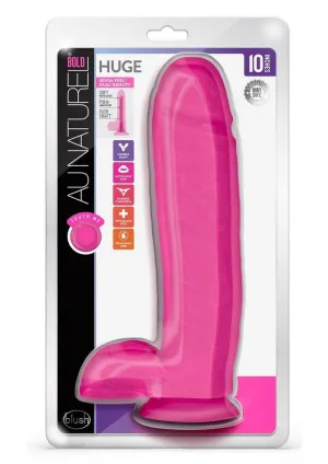 Au Naturel Bold Huge Dildo with Suction Cup and Balls