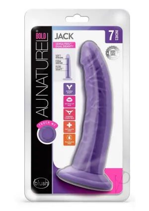 Au Naturel Bold Jack 7 Dildo Purple