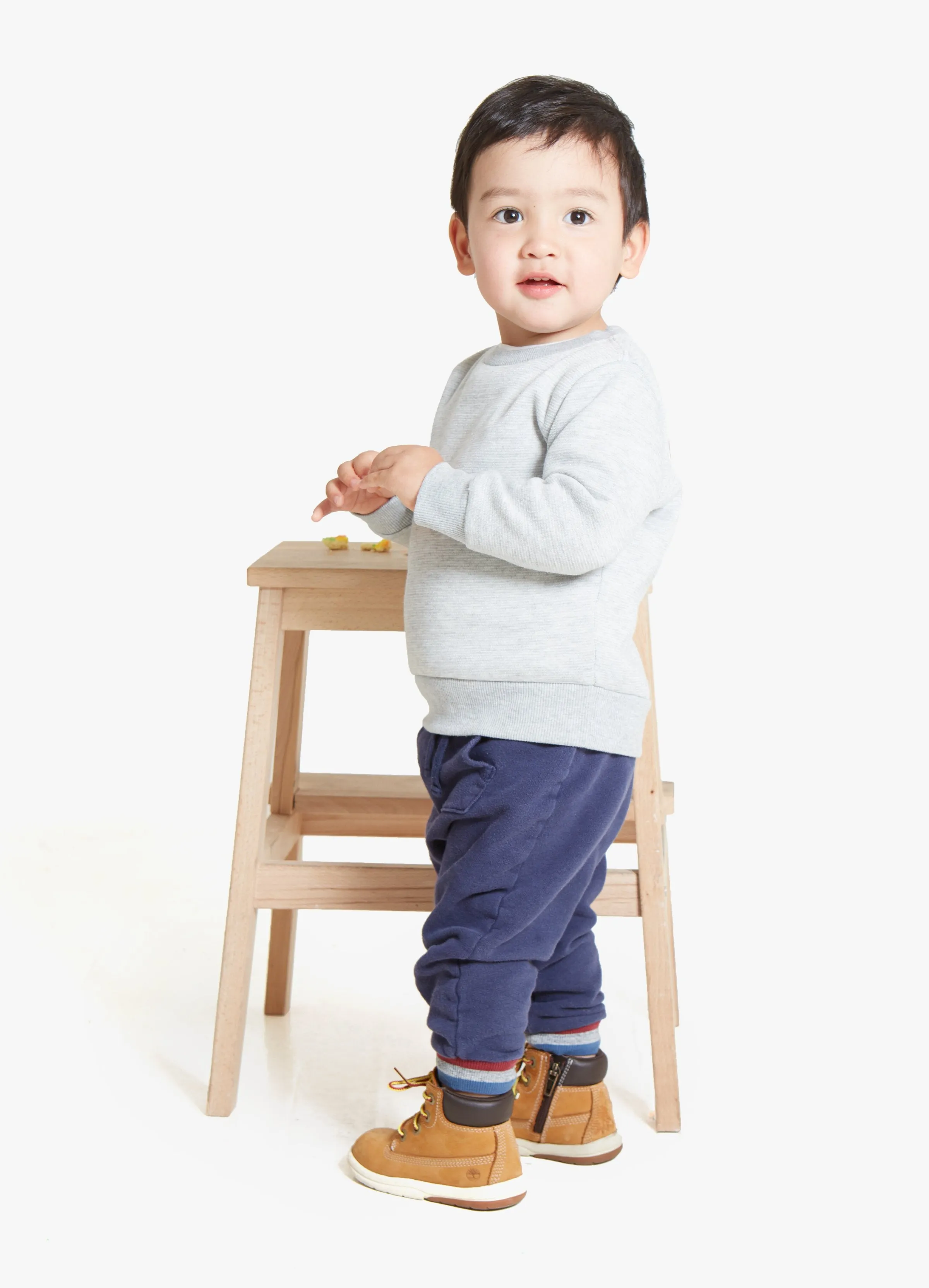 Babe Soft Knit Sweatshirt Baby   Toddler Gray