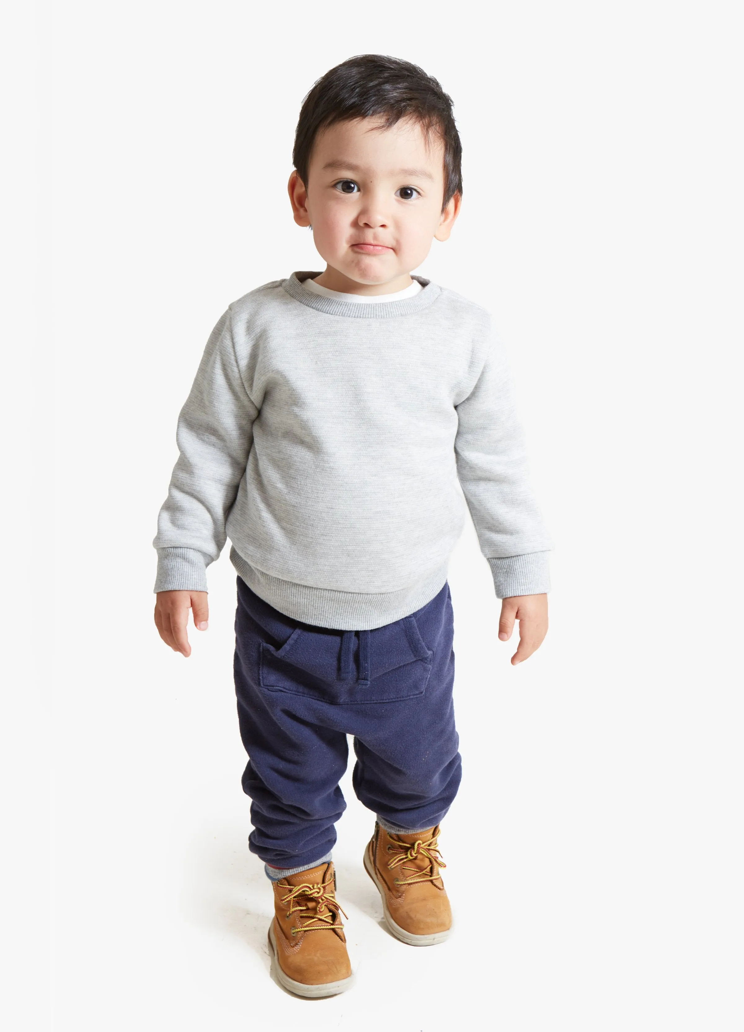 Babe Soft Knit Sweatshirt Baby   Toddler Gray