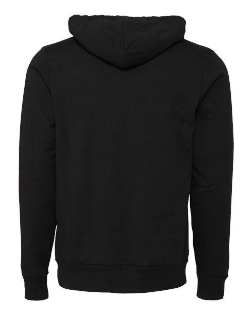 BELLA   CANVAS Sponge Fleece Hoodie 3719 Black