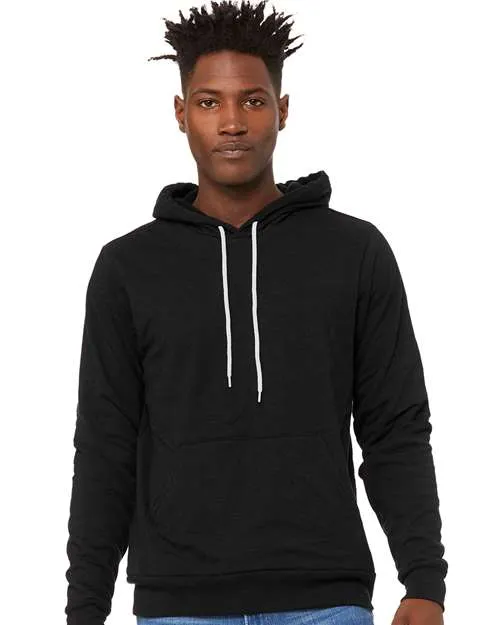 BELLA   CANVAS Sponge Fleece Hoodie 3719 Black