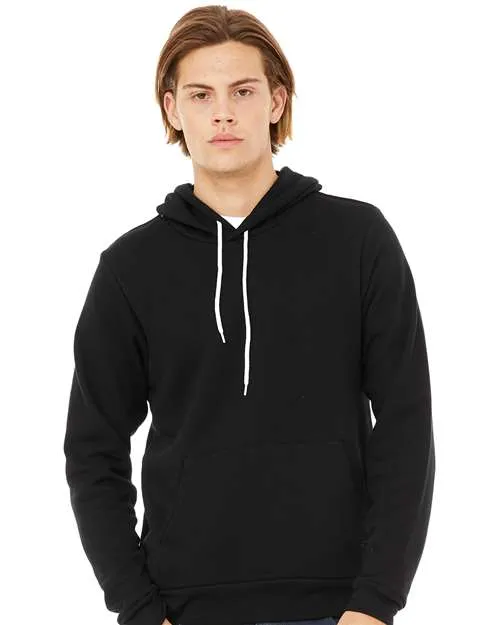 BELLA   CANVAS Sponge Fleece Hoodie 3719 Black