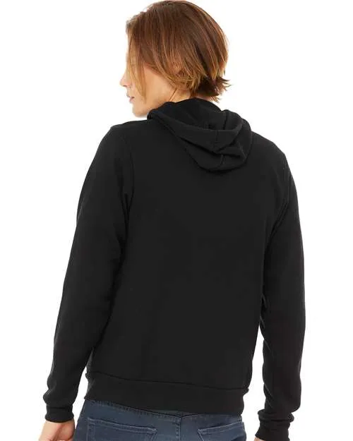 BELLA   CANVAS Sponge Fleece Hoodie 3719 Black