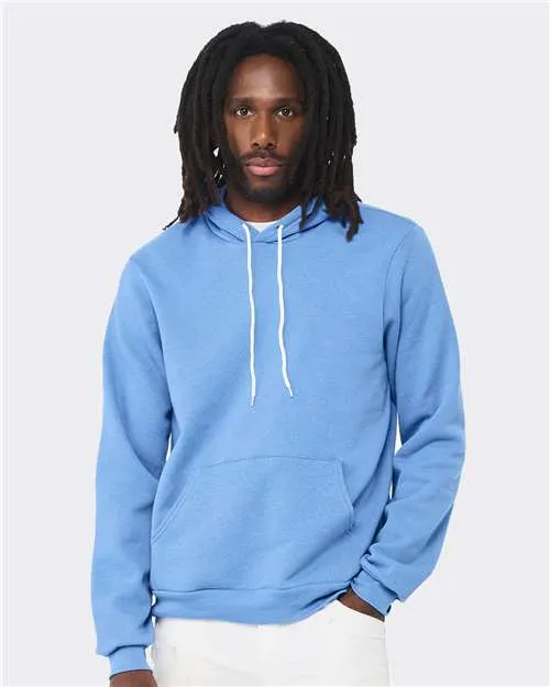 BELLA   CANVAS Sponge Fleece Hoodie 3719 Carolina Blue