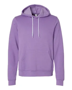 BELLA   CANVAS Sponge Fleece Hoodie 3719 Heather Team Purple