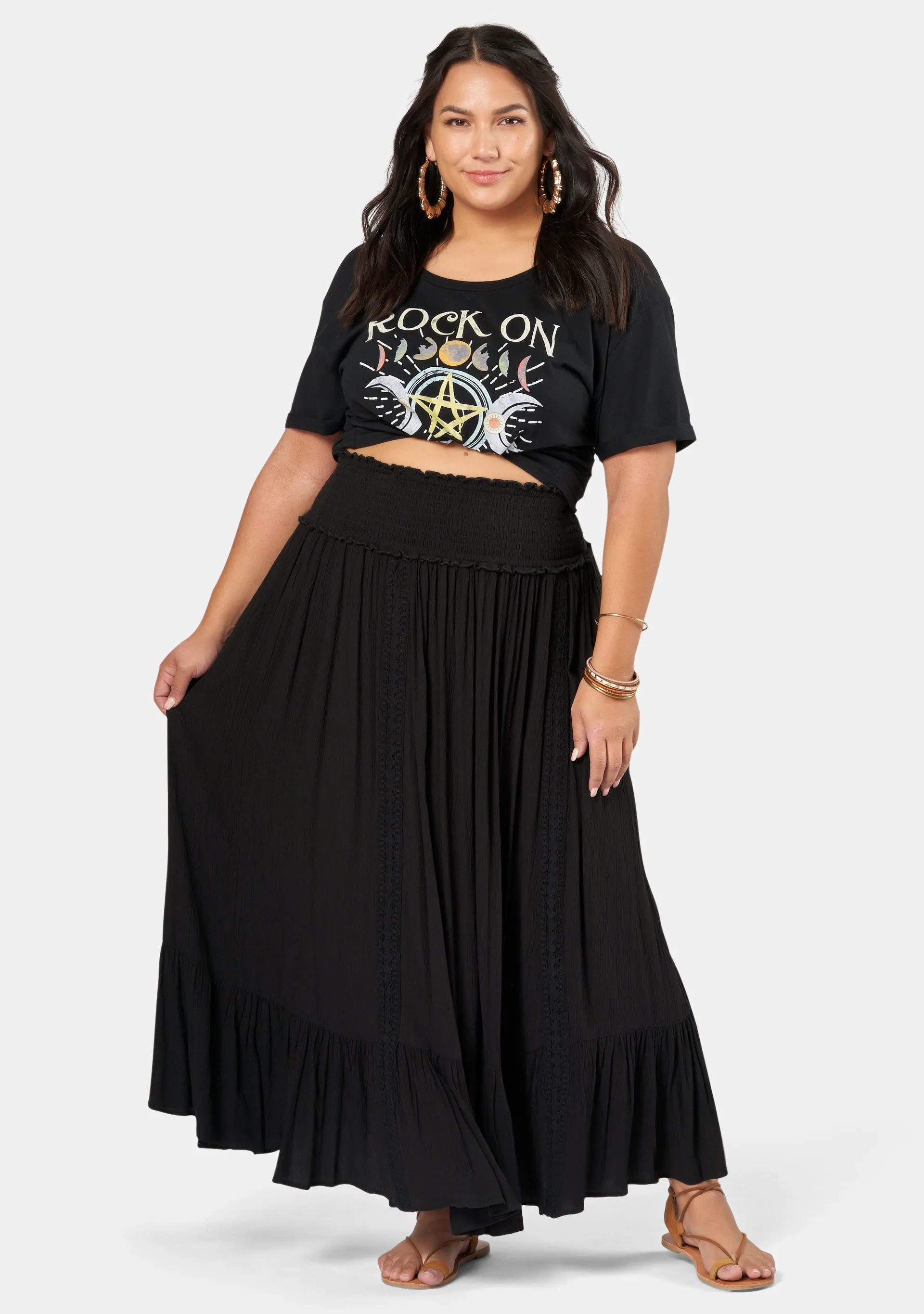 Cloud Nine Maxi Skirt