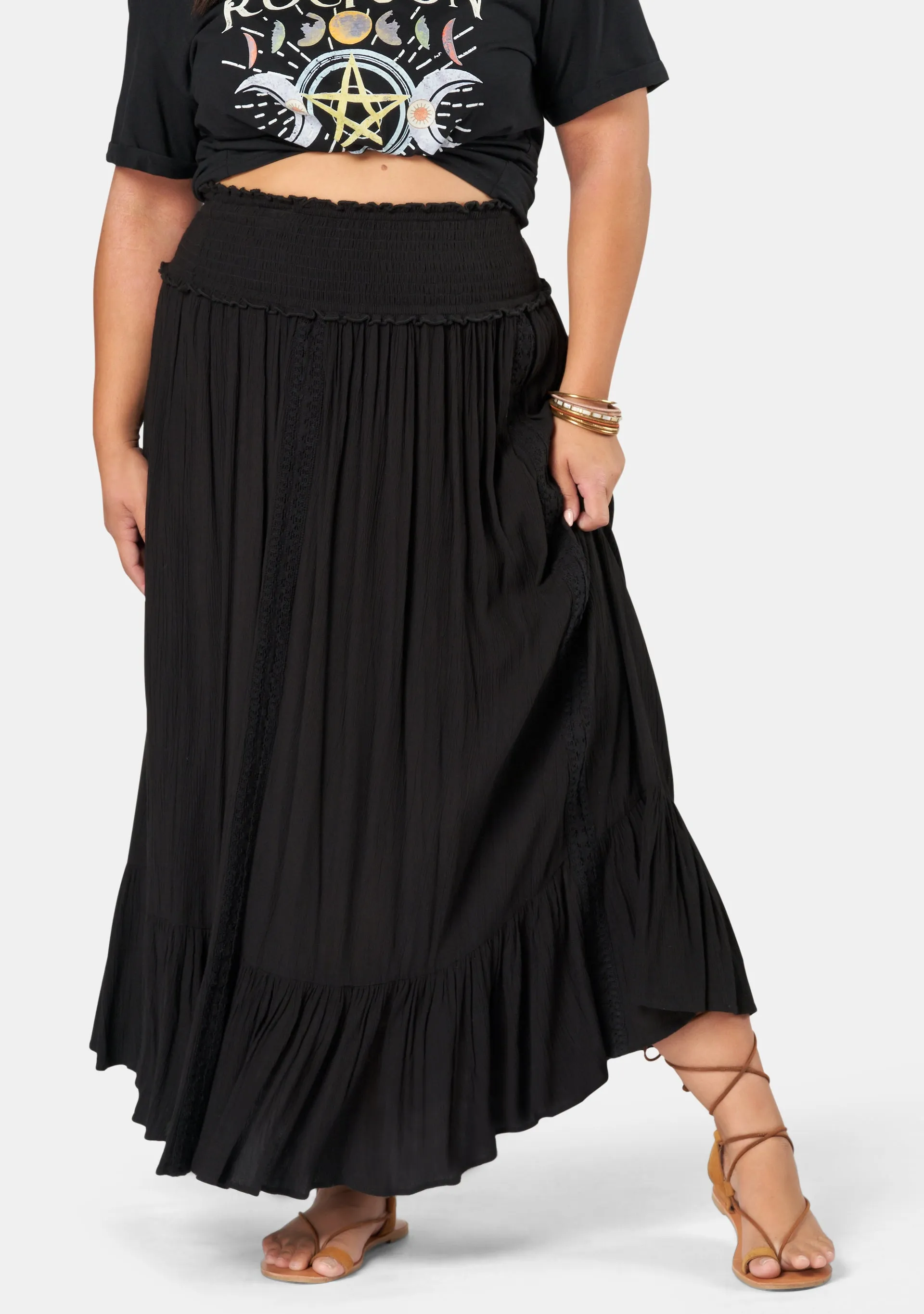 Cloud Nine Maxi Skirt