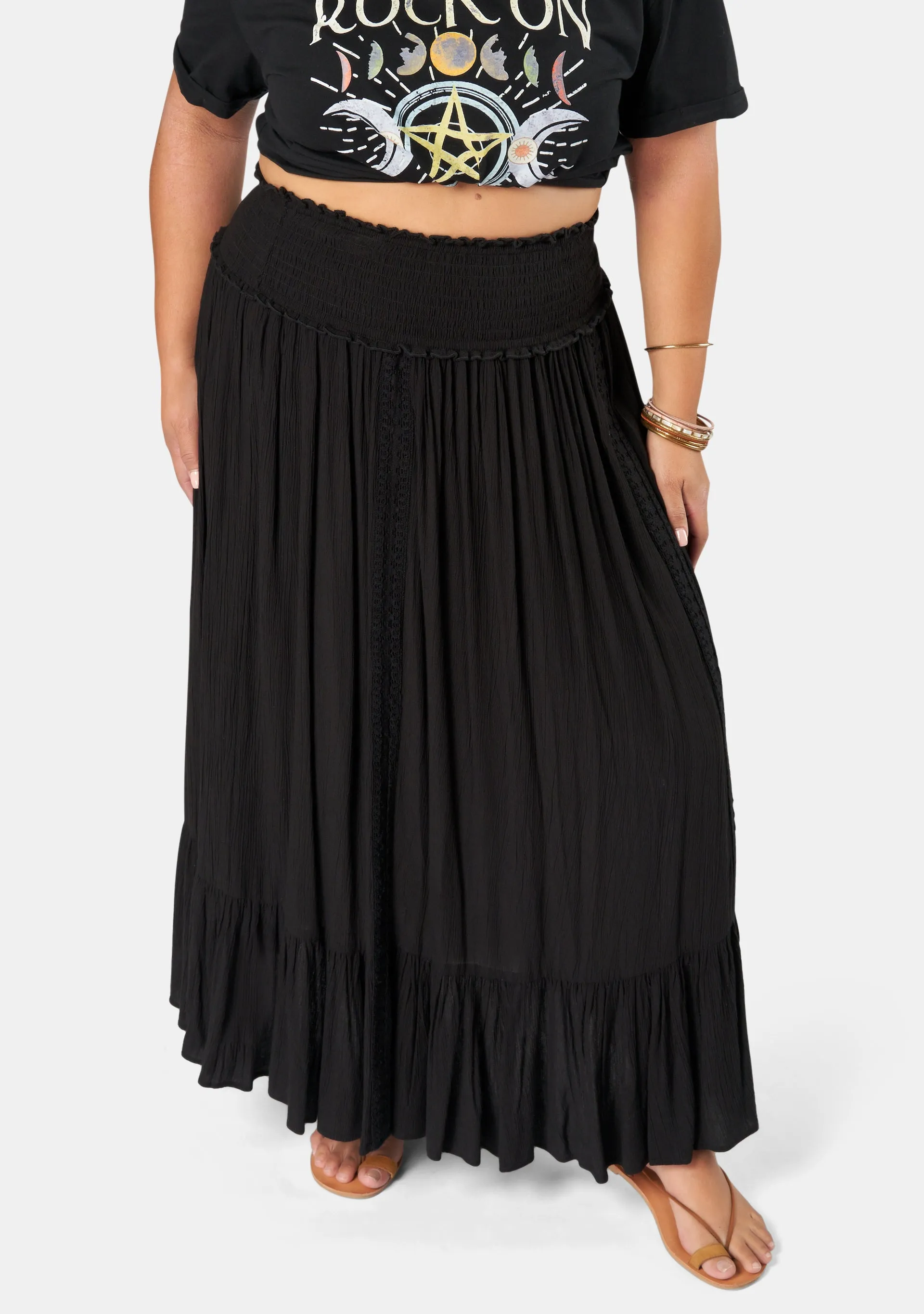 Cloud Nine Maxi Skirt