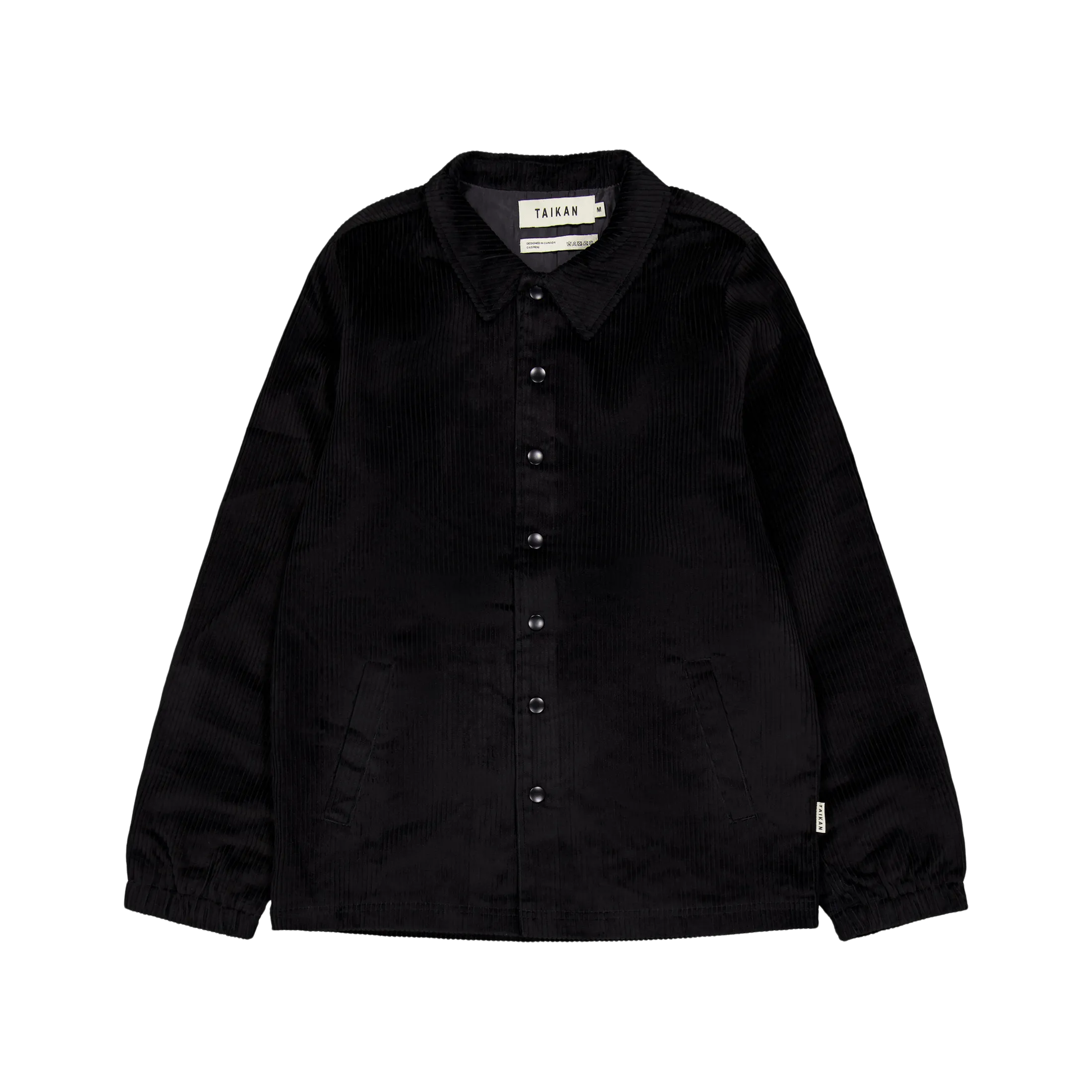 Corduroy Manager's Jacket-blac Black