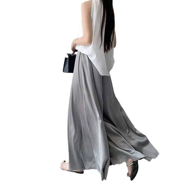 Elegant Long A- line Skirt