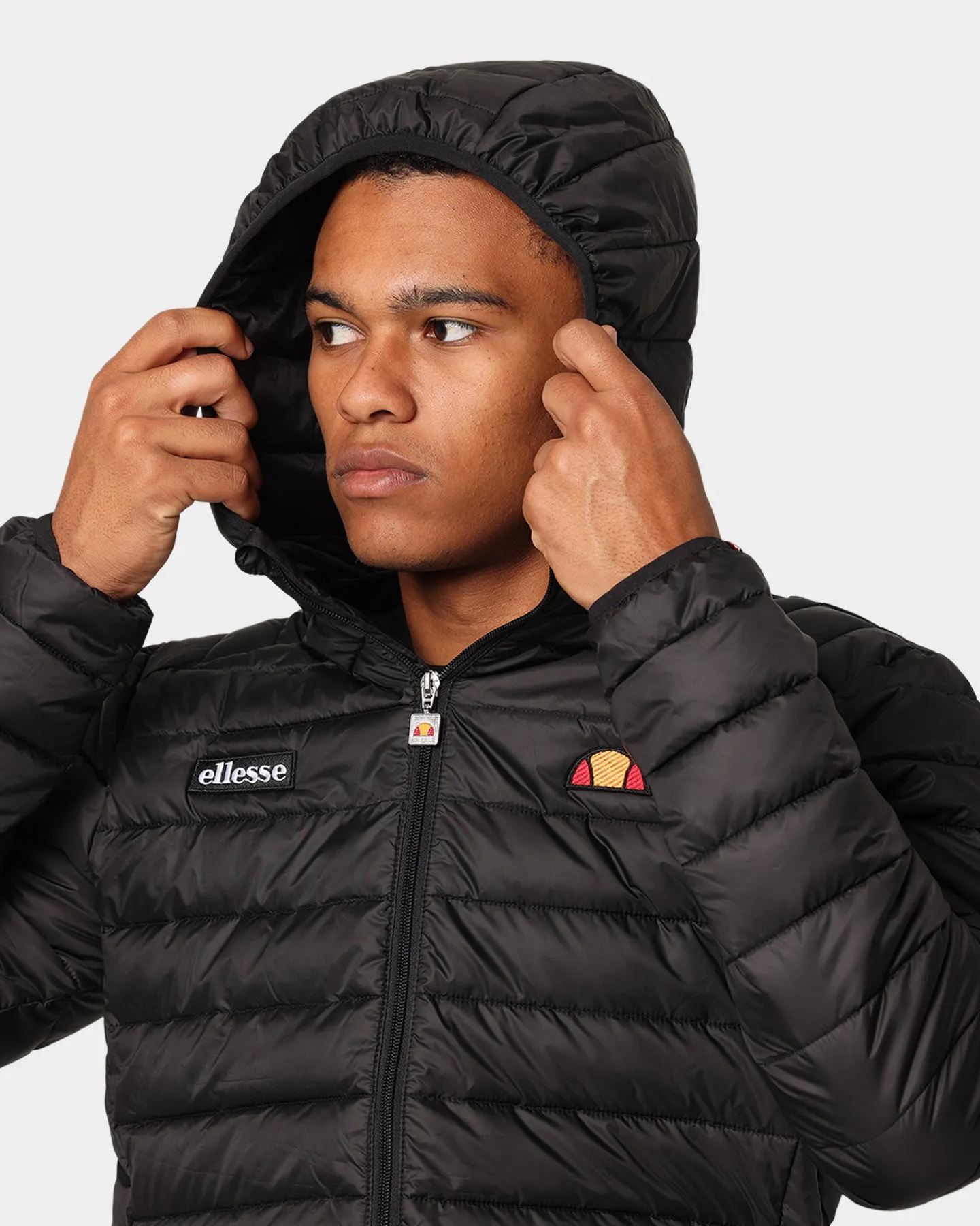 Ellesse Lombardy Padded Puffer Jacket Black