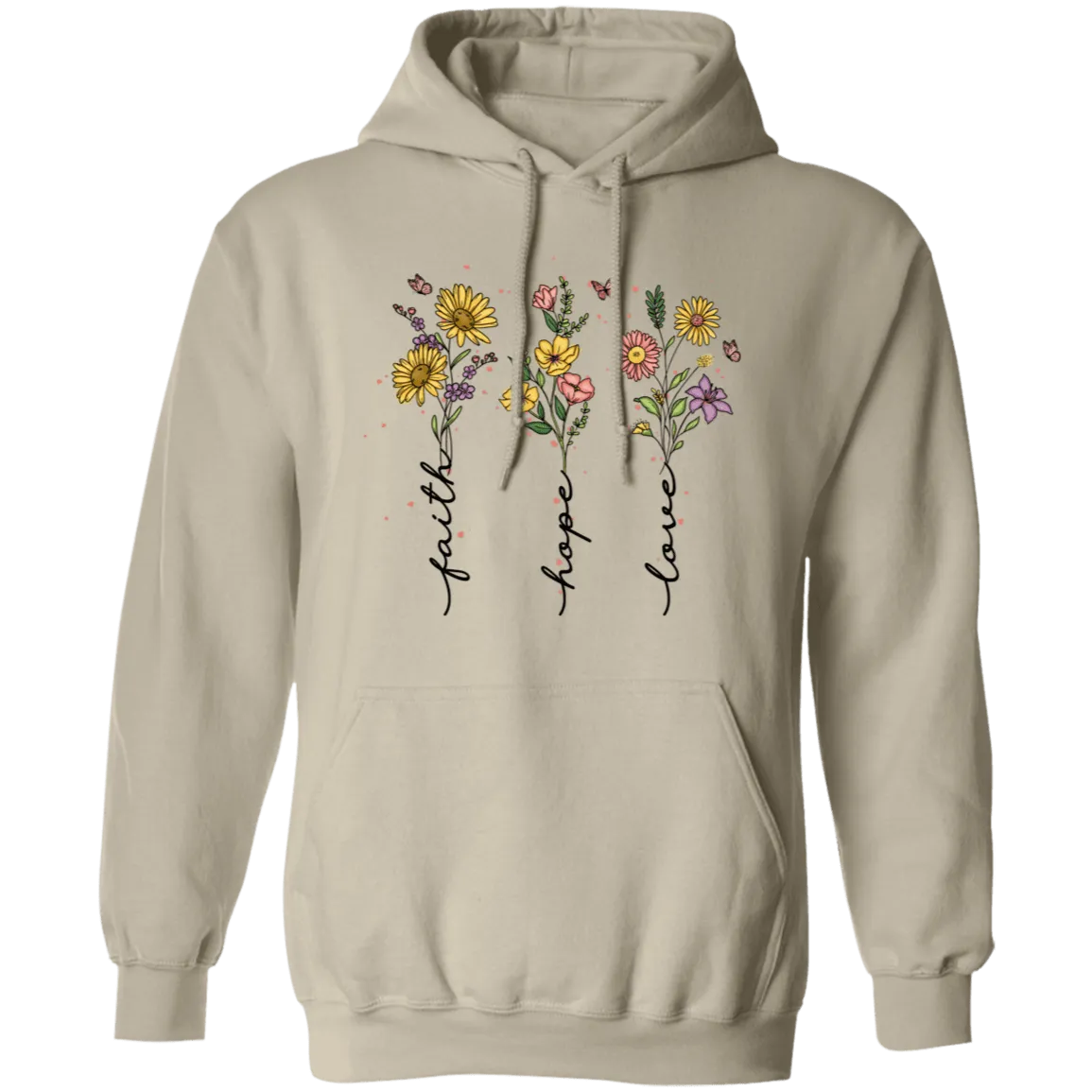 Faith, Hope , Love  Pullover Hoodie