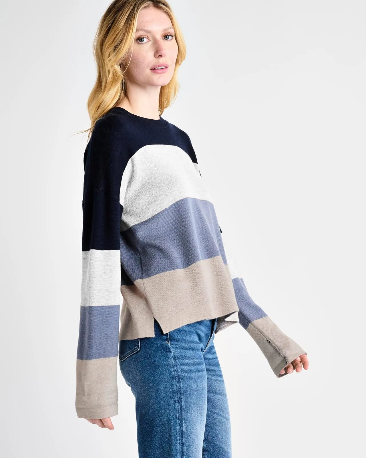 Georgie Oversized Stripe Sweater