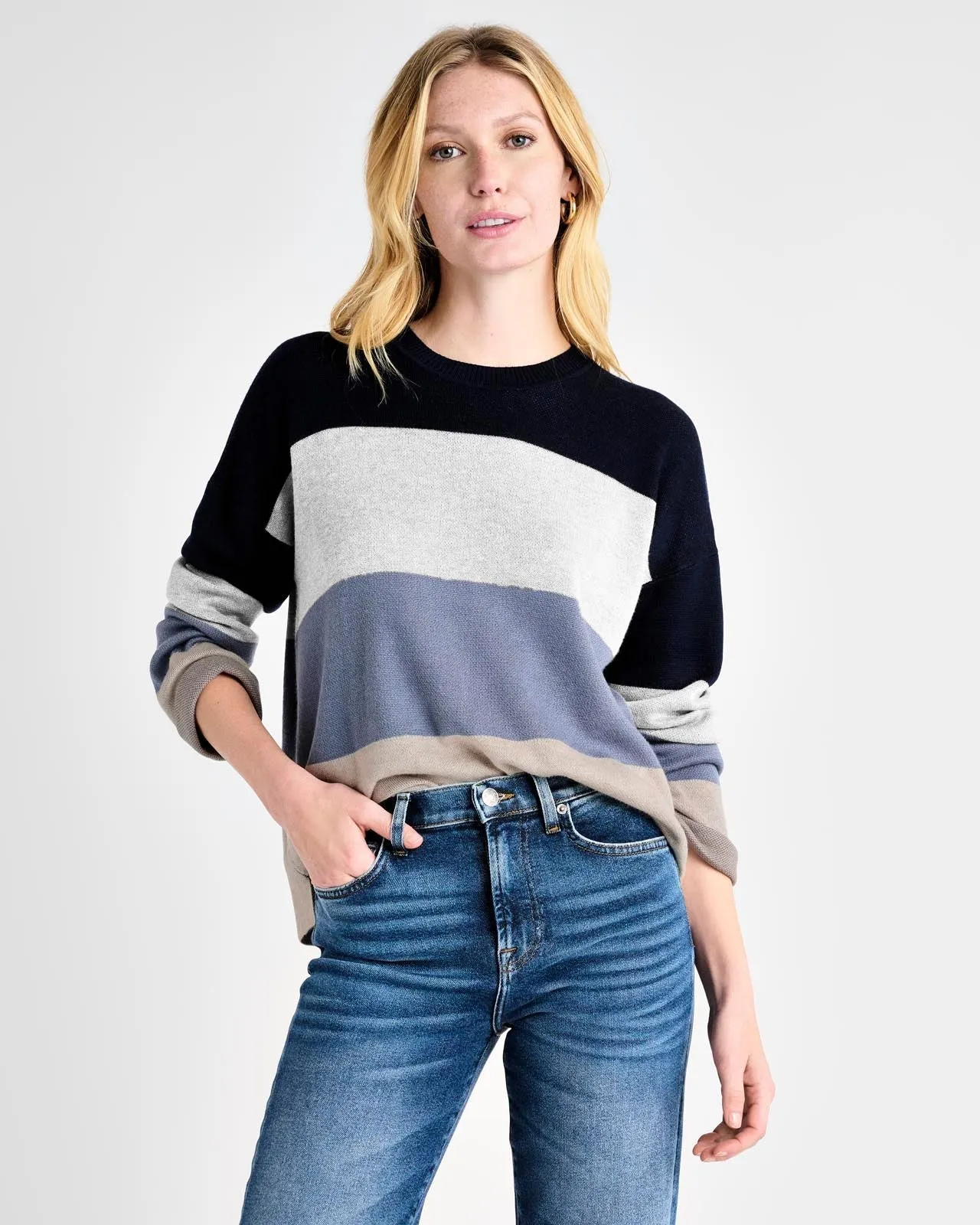 Georgie Oversized Stripe Sweater