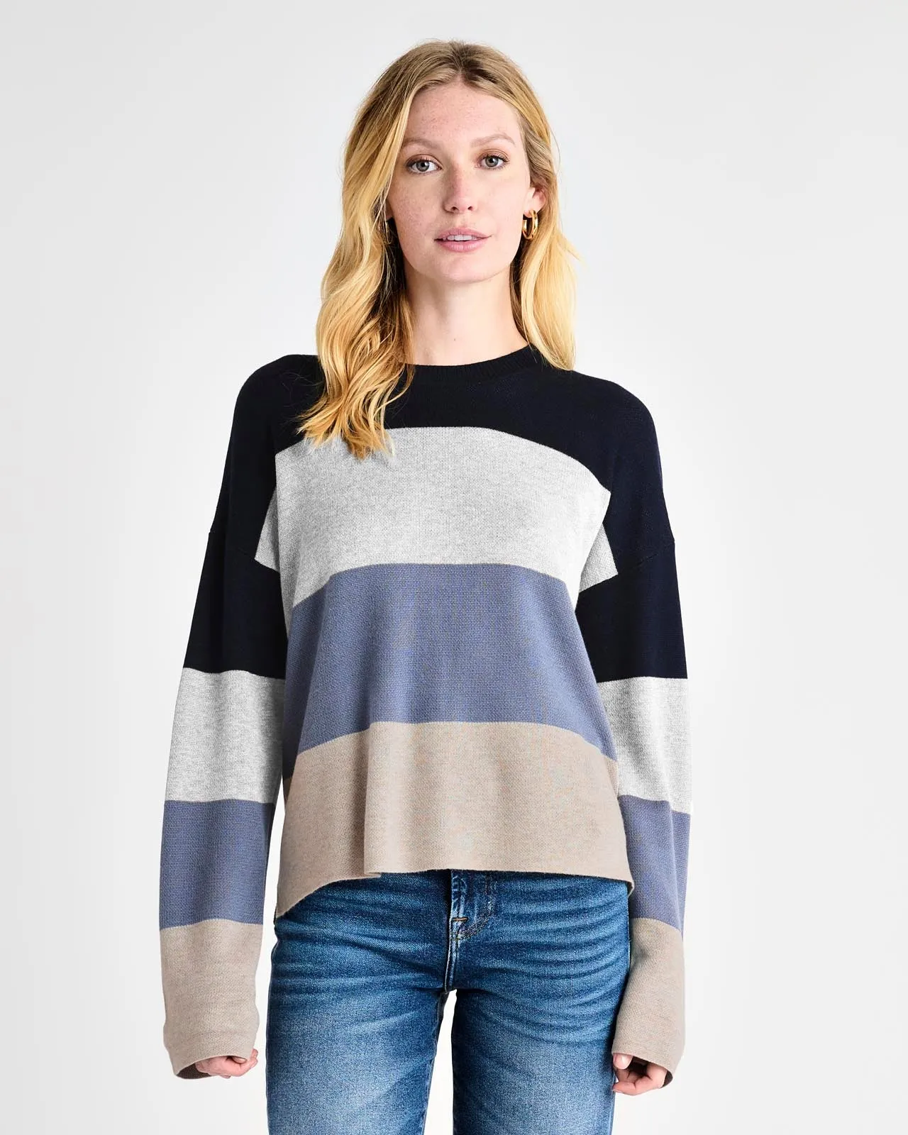 Georgie Oversized Stripe Sweater