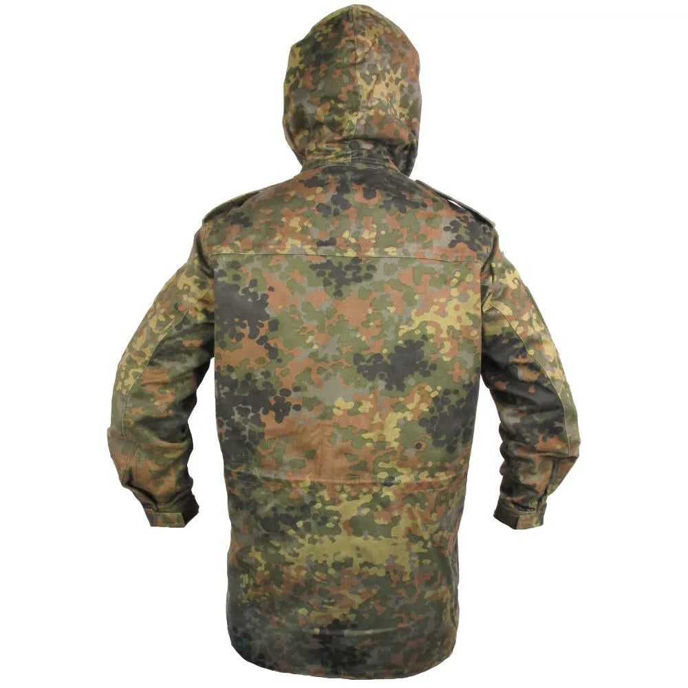 German Flecktarn Parka, No Liner - Grade 2