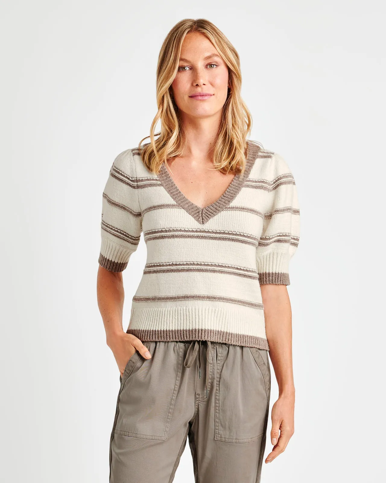 Hope Cashblend Short Sleeve Sweater