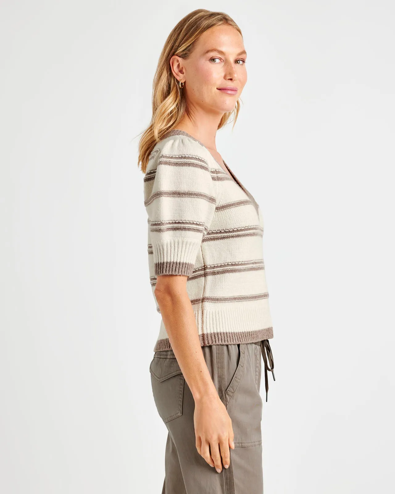 Hope Cashblend Short Sleeve Sweater