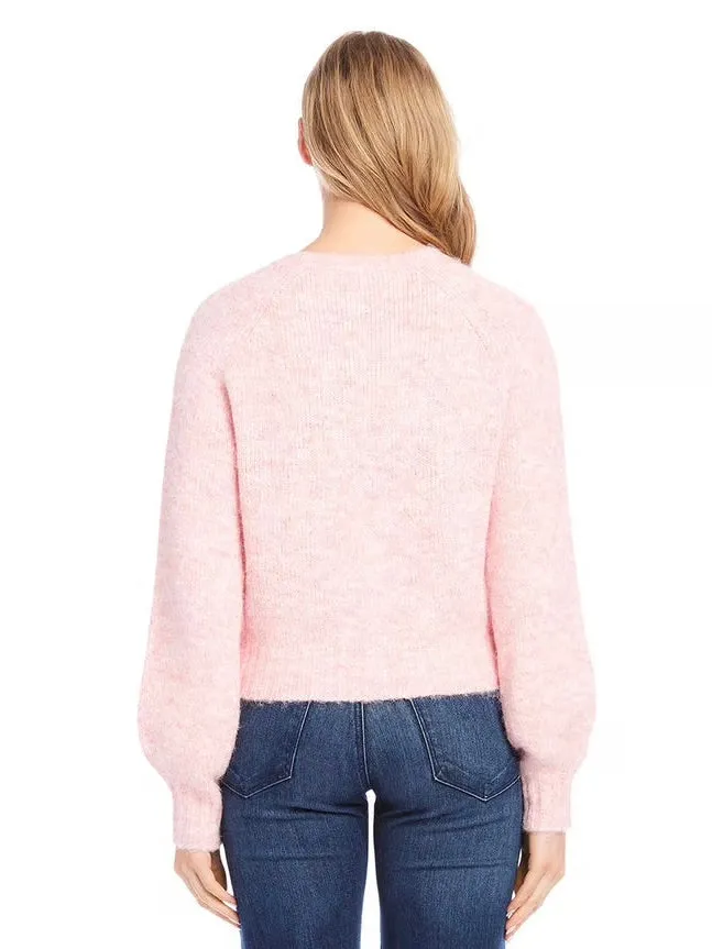 {Karen Kane} Pearl Button Cardigan Sweater