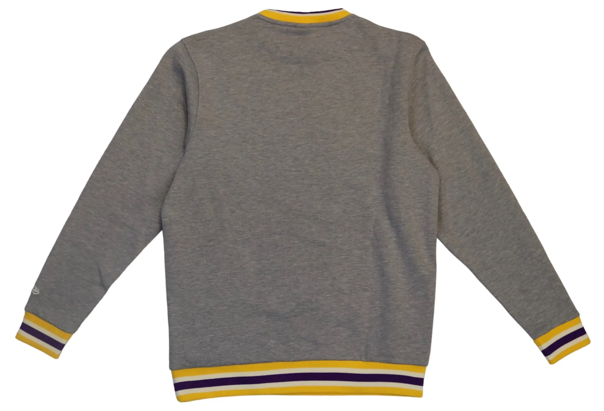 Lakers Throwback Brushed Heather Fleece Crew