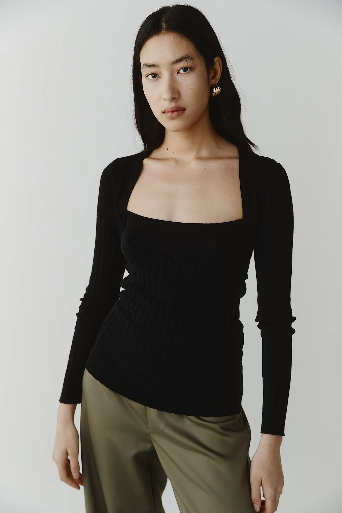 Leon Top - Black