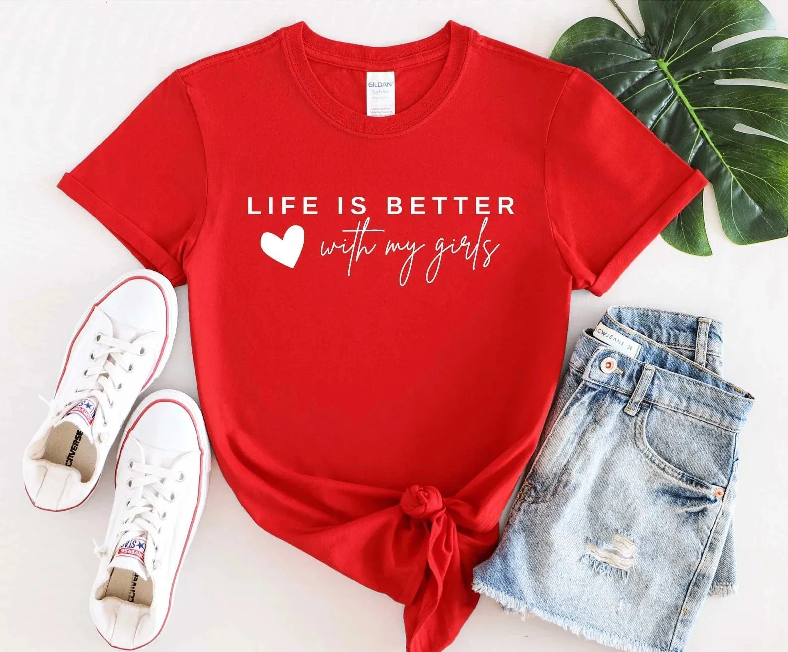 Matching Couple Hoodies - LIFE IS BETTER Custom Embroidered Sweatshirts For Couples