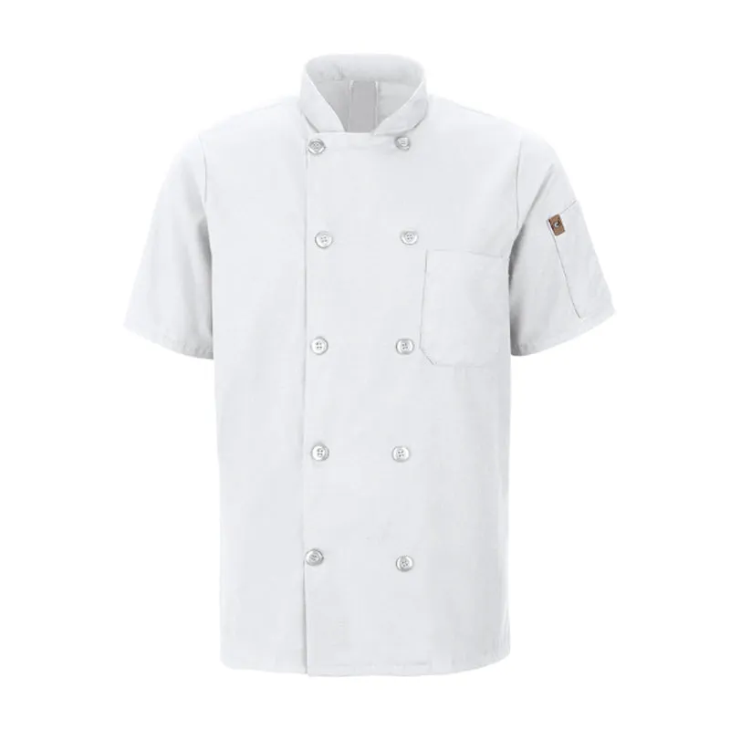 Men's Short Sleeve Chef Coat