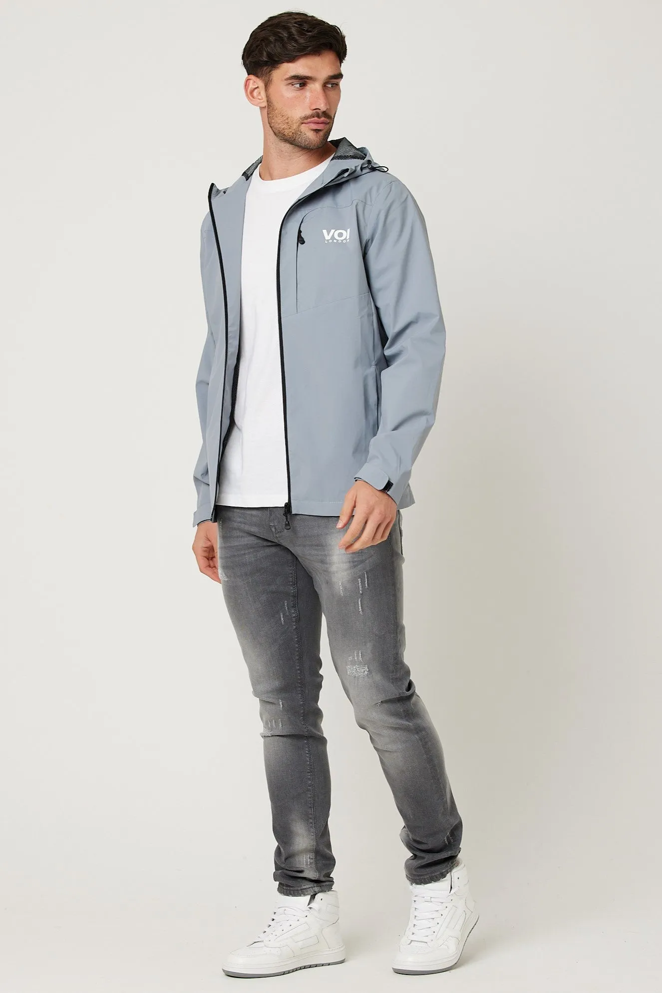 Padbury Tech Woven Jacket - Grey