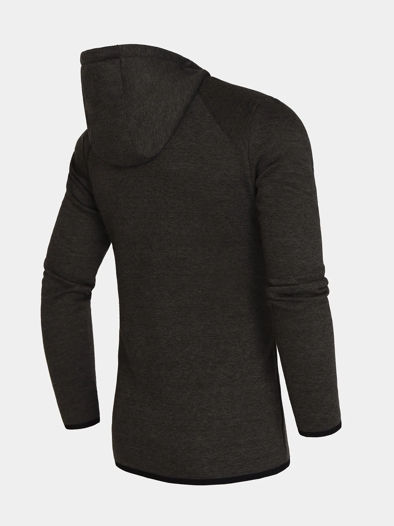 Revolution Tech Gym Running Hoodie For Men With Zip Pockets