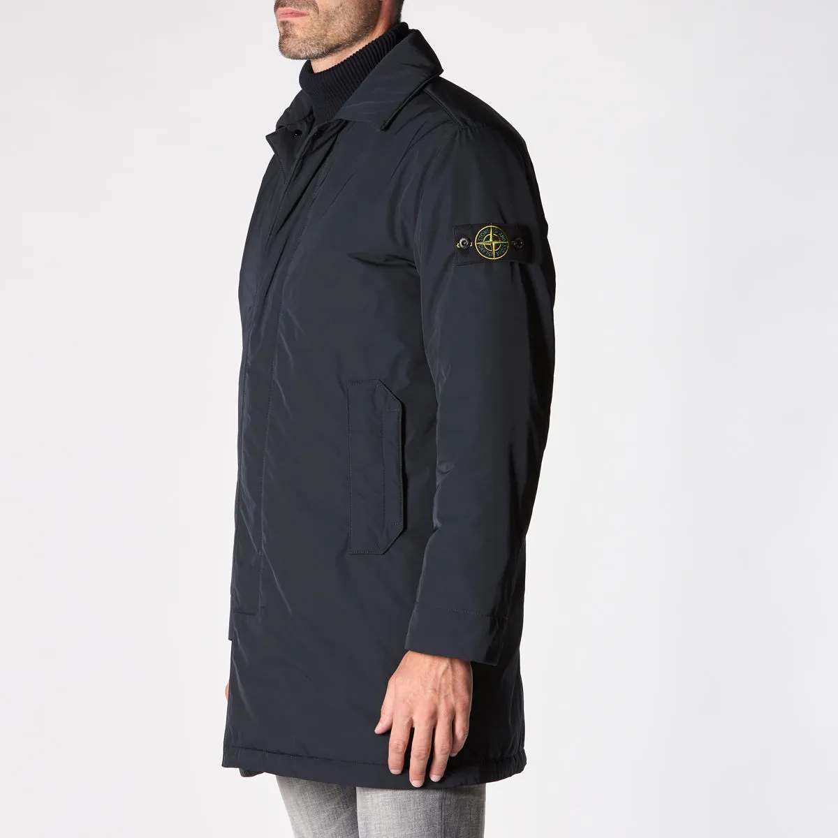 STONE ISLAND TRENCH COATS 811570626 V0020 BLUE