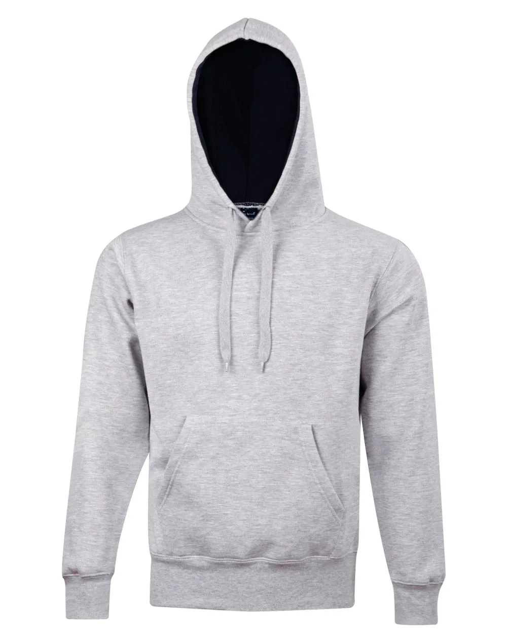 Winning Spirit Unisex Close Front Contrast Fleece Hoodie (FL09)